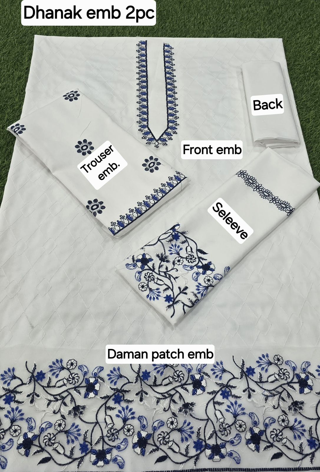 Sobia Nazir DHANAK EMB 2PC - Image 2