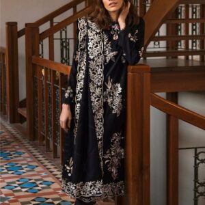 Adam's Libas DHANAK EMB 3pc WITH DHANAK EMB DUPPATA