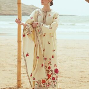 Cross Stitch DHANAK EMB 3pc WITH DHANAK EMB DUPPATA