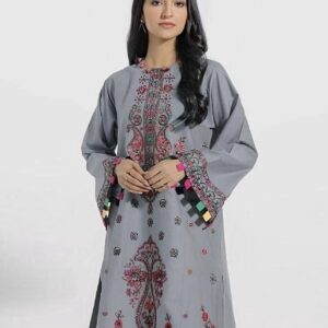 Ethnic DHANAK EMB 2PC