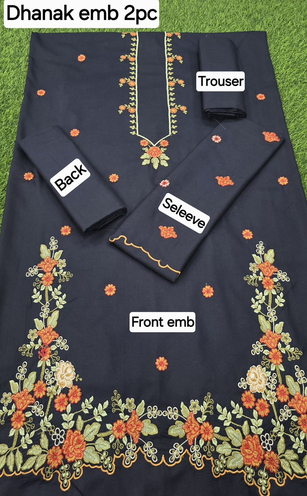 Jazmin DHANAK EMB 2PC - Image 2