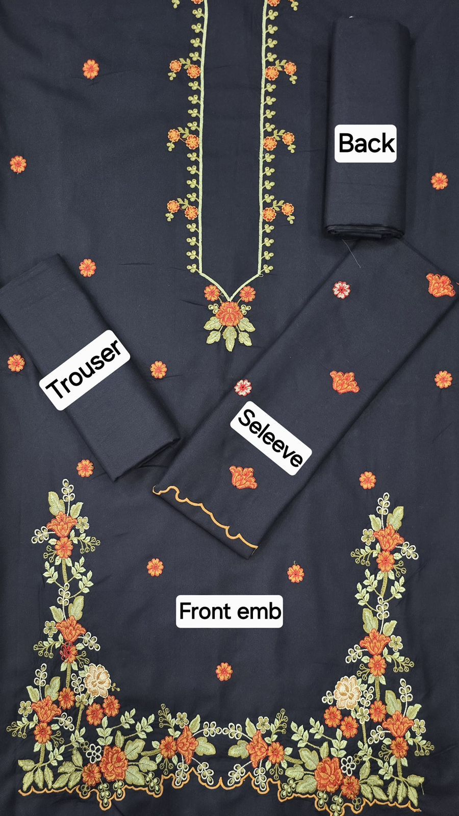 Jazmin DHANAK EMB 2PC - Image 3