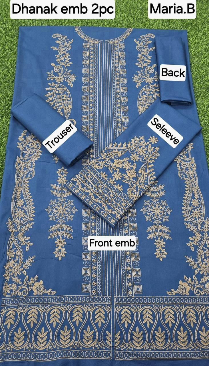 Maria B DHANAK EMB 2PC - Image 2