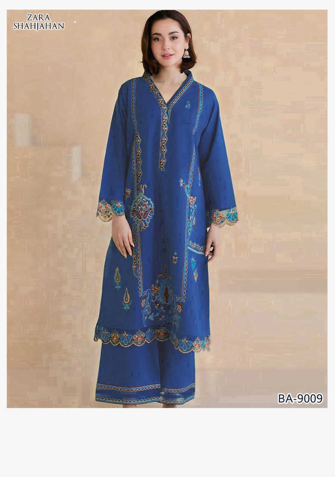 Zara Shahjahan DHANAK EMB 2PC