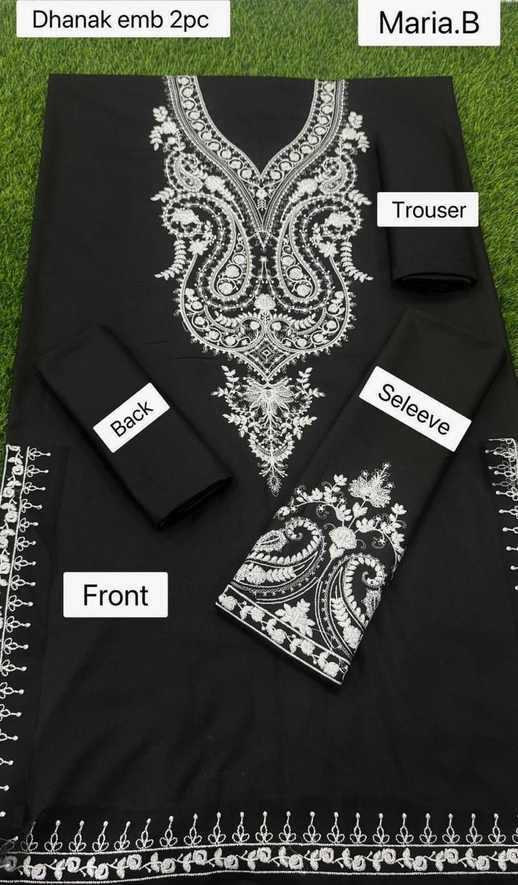 Maria B DHANAK EMB 2PC - Image 2