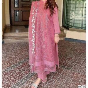 Sobia Nazir DHANAK EMB 3pc WITH DHANAK EMB DUPPATA